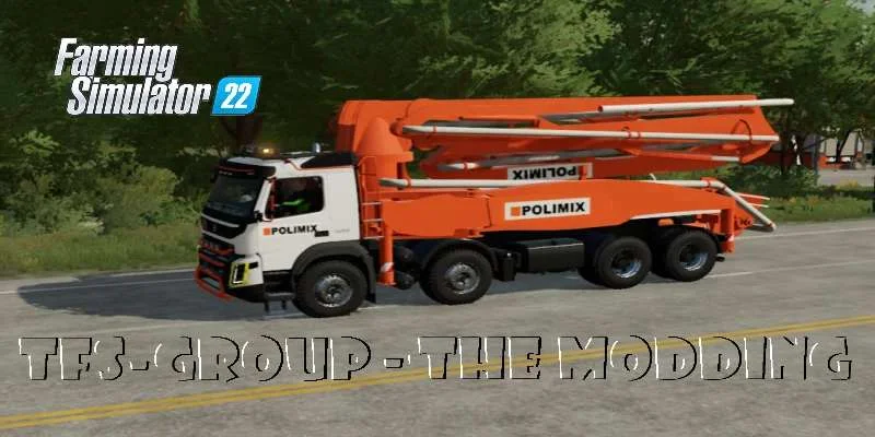 VOLVO CONVOYEUR A BETONS v1.0 FS22 FS22 Mod Free Download