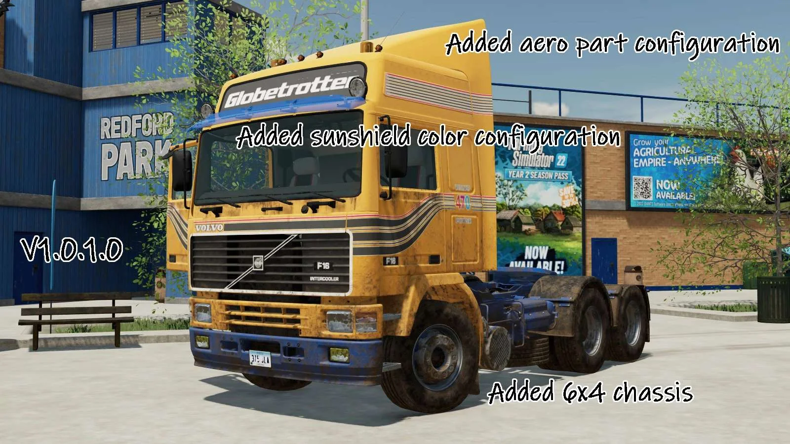 VOLVO F16 V1.0.1 FS22 FS22 Mod Free Download