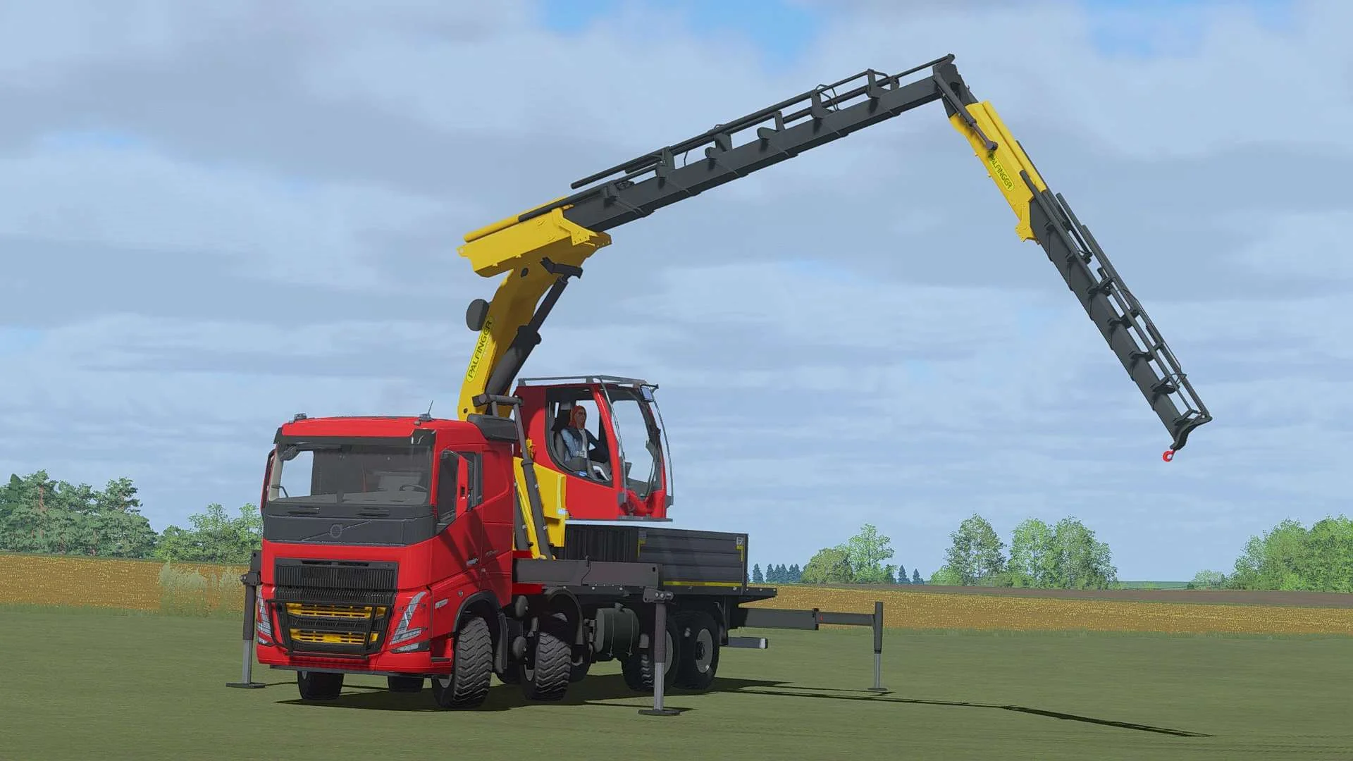 VOLVO FH palfinger v1.0 FS22 FS22 Mod Free Download