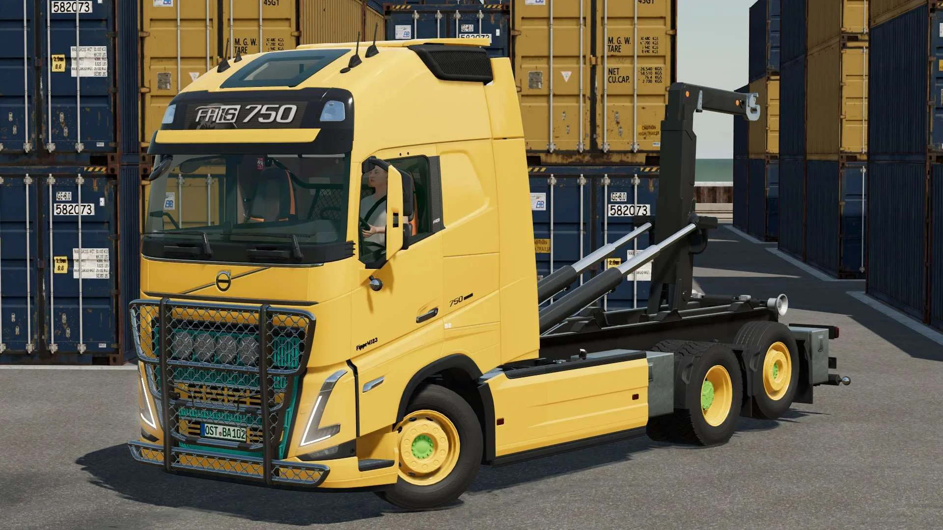Volvo FH16 HKL v1.0 FS22 FS22 Mod Free Download