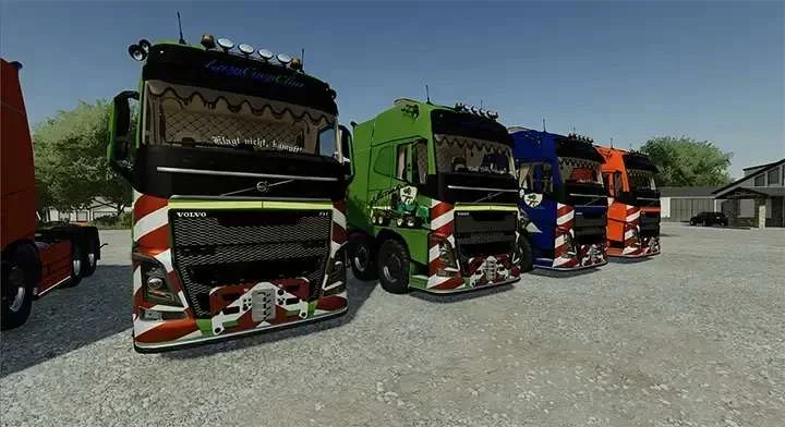 Volvo FH16 Pack v1.0 FS22 FS22 Mod Free Download