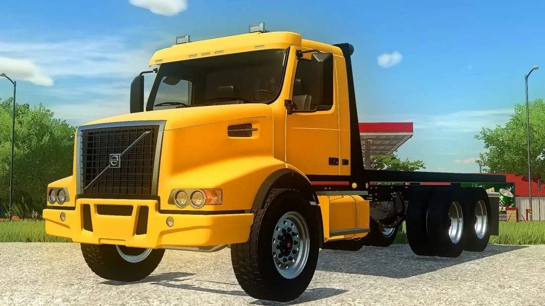 Volvo VHD Flatbed/AR Truck v1.0 FS22 FS22 Mod Free Download