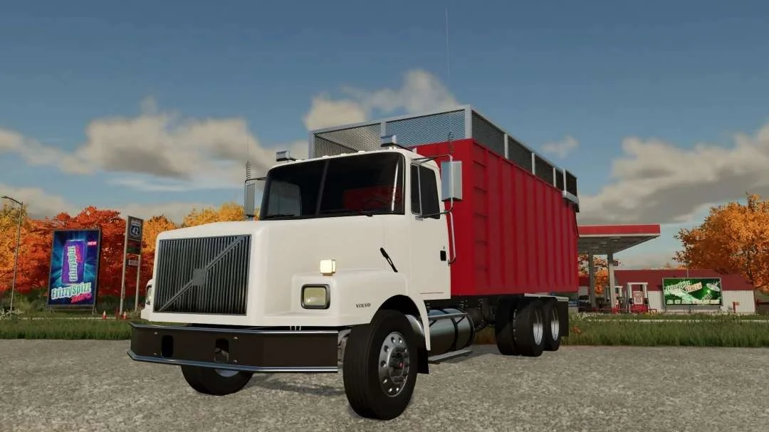 Volvo WG flatbed/AR truck v1.0 FS22 FS22 Mod Free Download