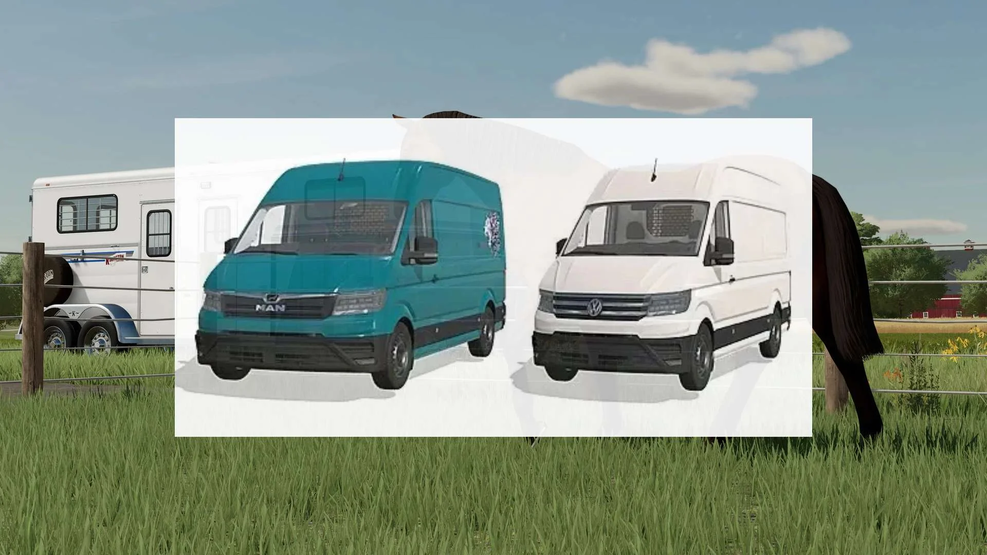 VW Crafter / MAN TGE v2.1 FS22 FS22 Mod Free Download