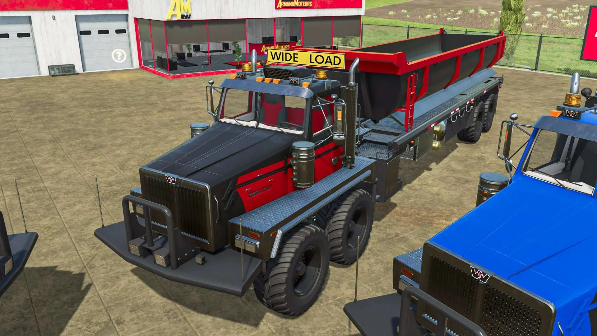 Western Twin-Steer Truck V1.0 FS22 FS22 Mod Free Download