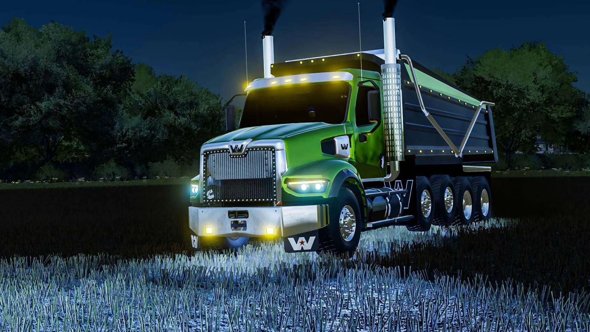 WesternStar 49x Dump Truck v1.2 FS22 FS22 Mod Free Download