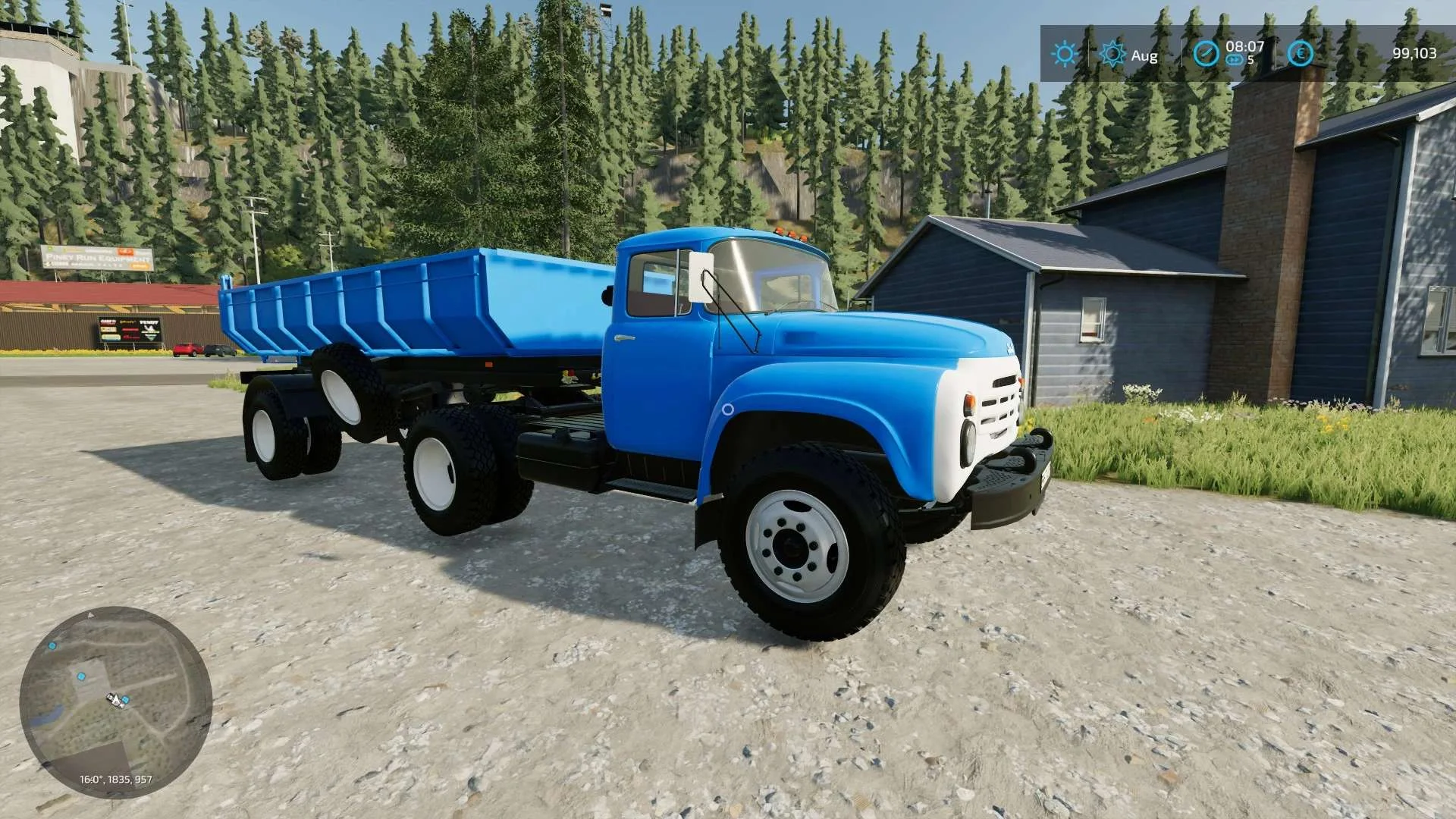 ZIL-130 B1 v1.0 FS22 FS22 Mod Free Download