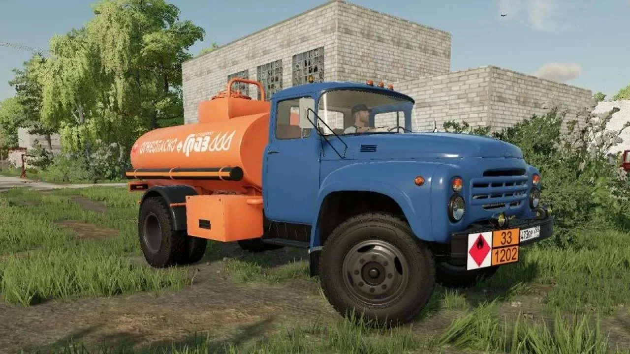 Zil ATZ-4.9 v1.0 FS22 FS22 Mod Free Download