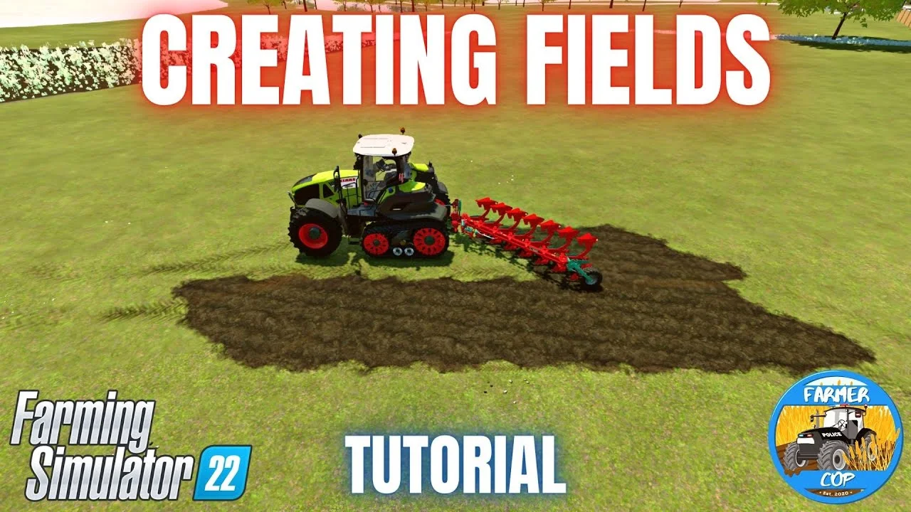 How to create a new field in Farming Simulator 22 FS22 Mod Free Download