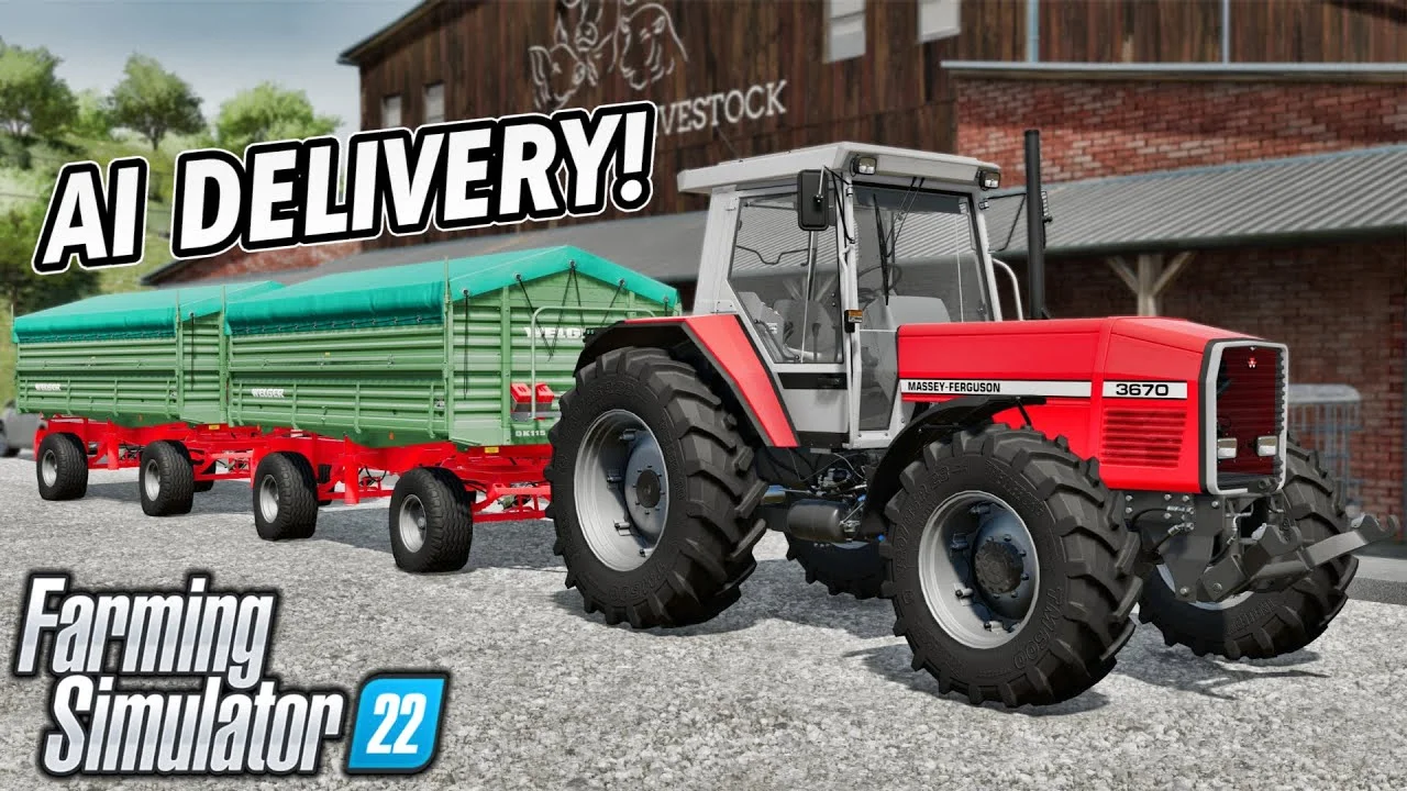 How to use AI Workers in Farming Simulator 22 FS22 Mod Free Download