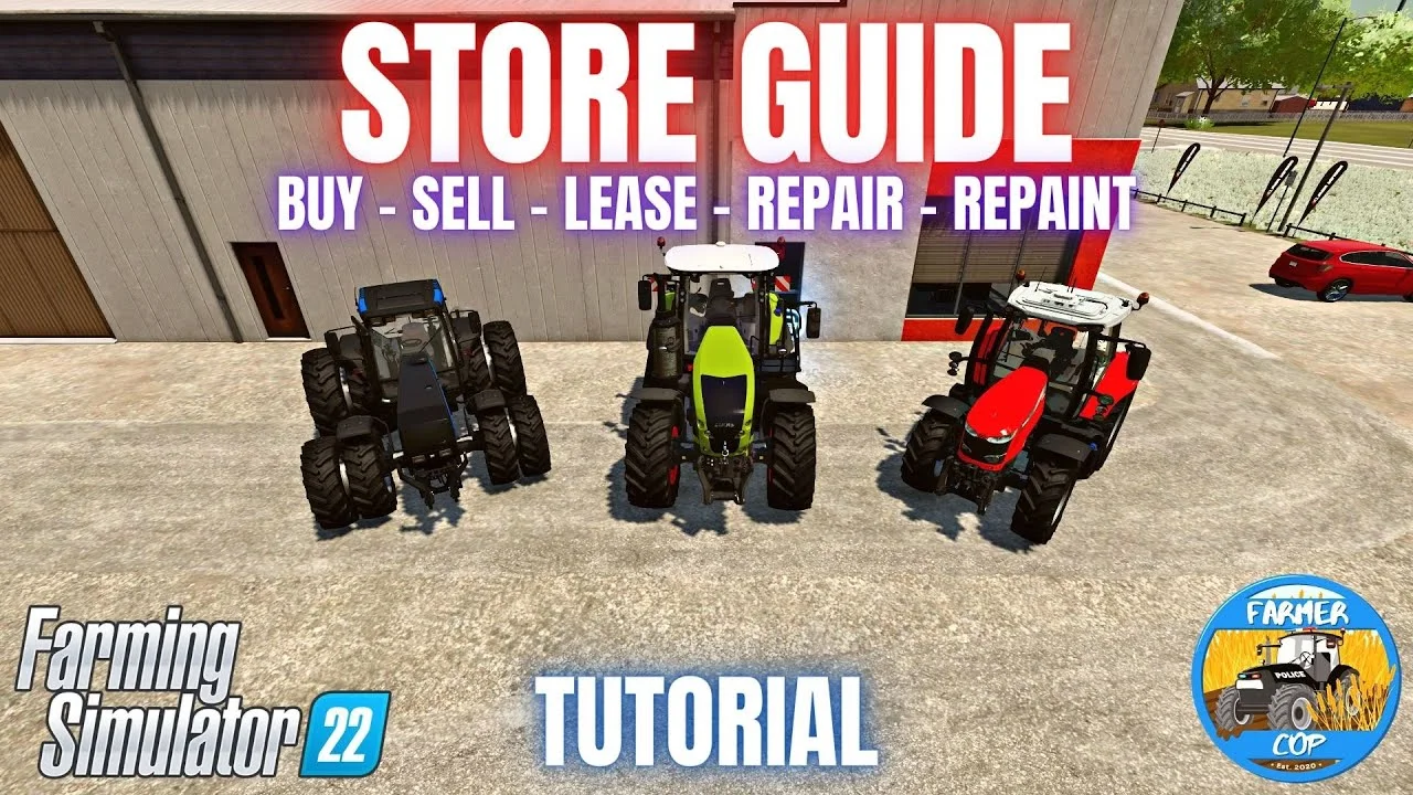 How to use Store in Farming Simulator 22 FS22 Mod Free Download
