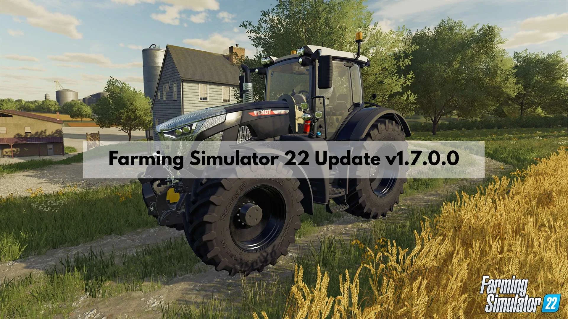 Farming Simulator 22 Update Patch v1.7 Notes FS22 Mod Free Download