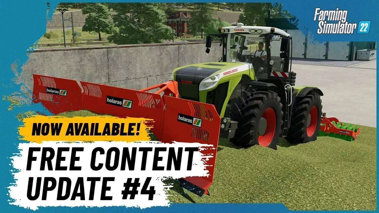Free Content Update 4 out now for FS22 FS22 Mod Free Download