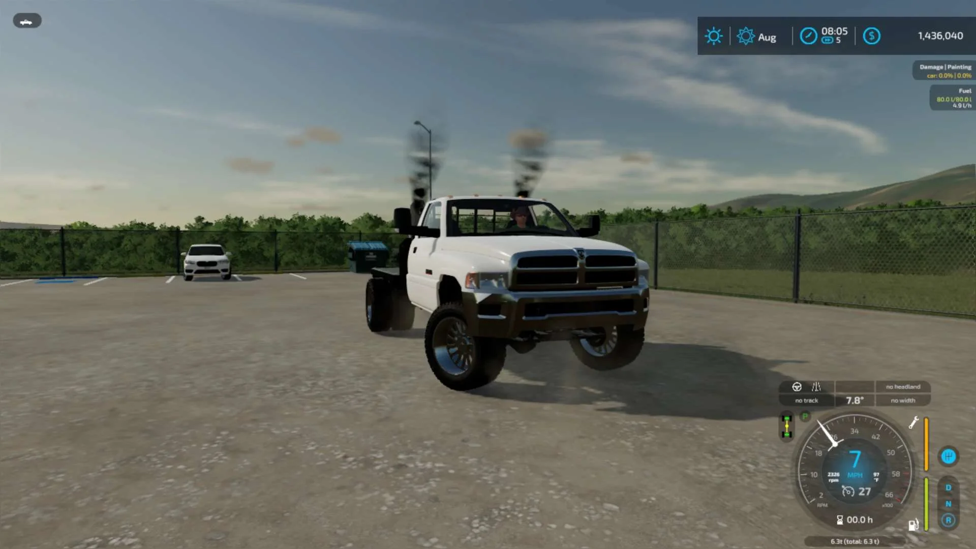 1995 Ram 3500 Flatbed v2.0 FS22 FS22 Mod Free Download
