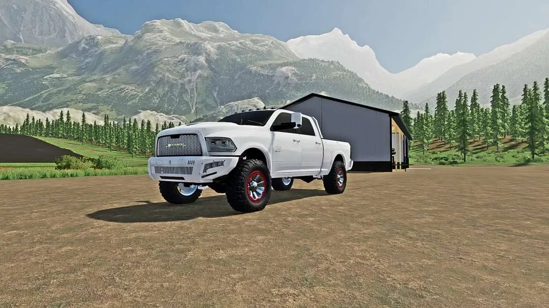 2017 Ram on dynamic v1.0 FS22 FS22 Mod Free Download