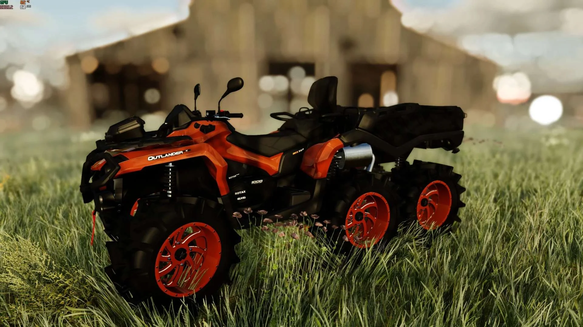 2022 CanAm Outlander 1000 6×6 v1.0 FS22 FS22 Mod Free Download