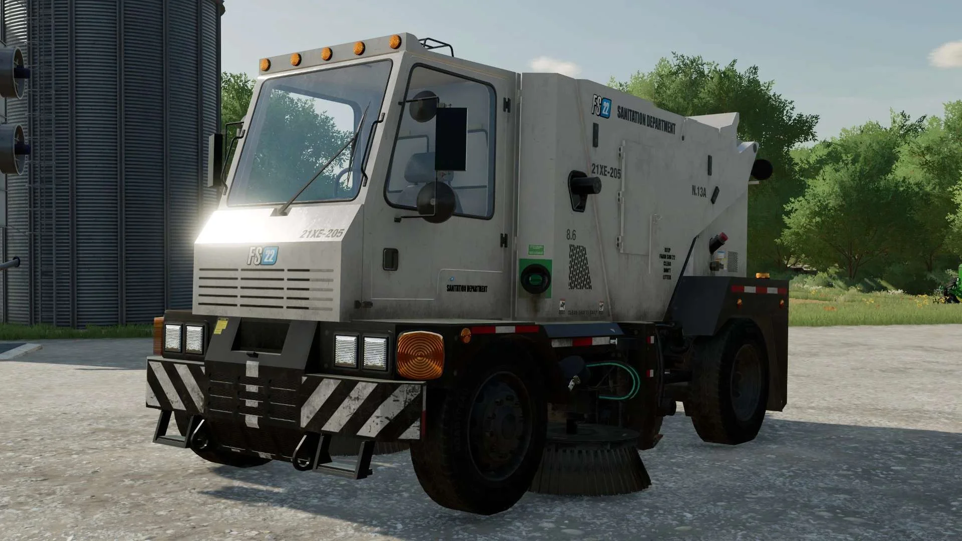 21XE-205 Sweeper v1.0 FS22 FS22 Mod Free Download