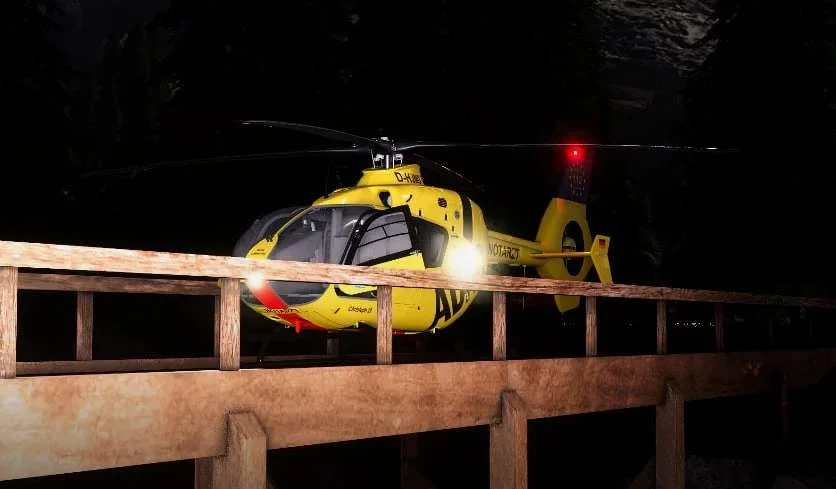 ADAC Eurocopter EC135 v1.0 FS22 FS22 Mod Free Download