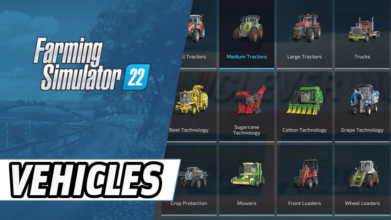 All Vehicles list in Farming Simulator 22 FS22 Mod Free Download