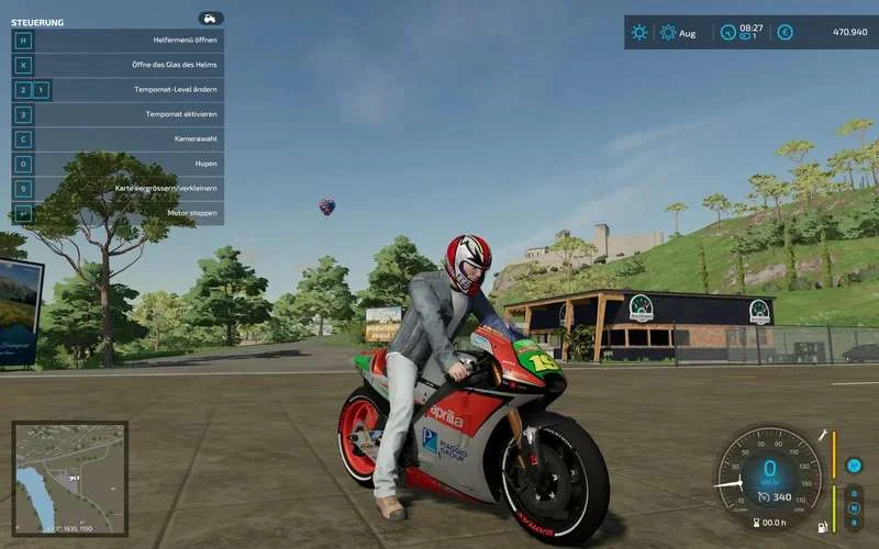 Aprilia RS-GP Barracuda v1.0 FS22 FS22 Mod Free Download