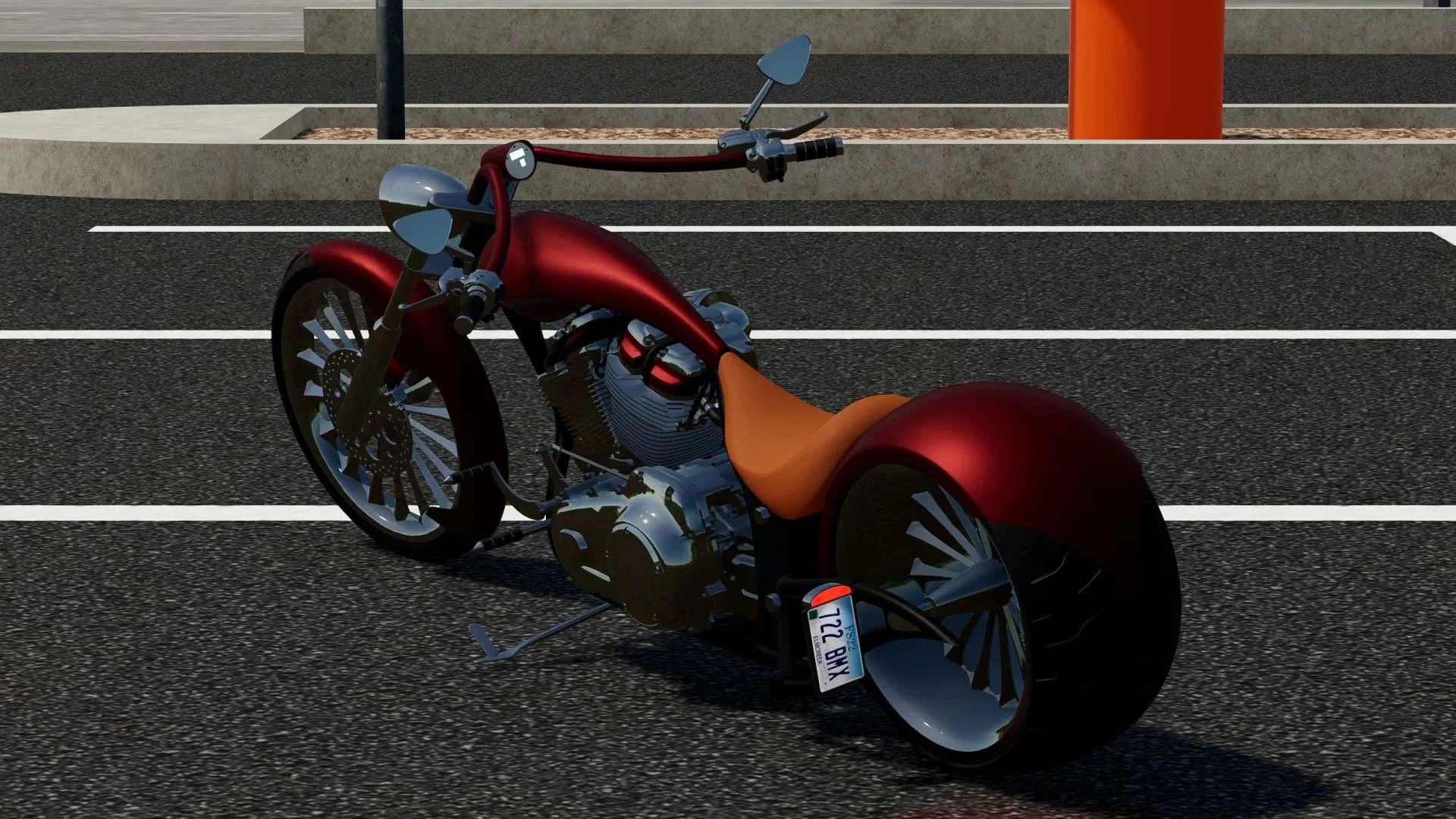 Big Bear Chopper v1.0 FS22 FS22 Mod Free Download