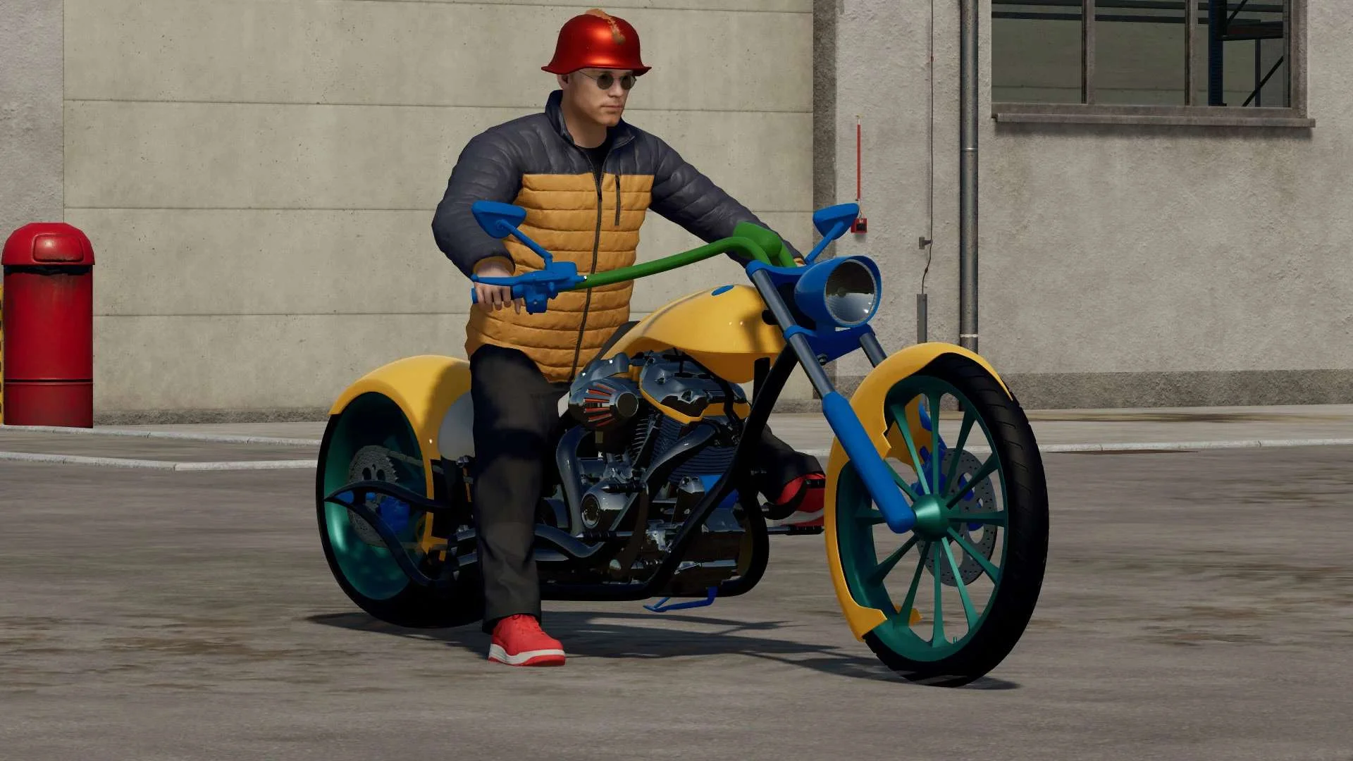 Big Bear Chopper v2.0 FS22 FS22 Mod Free Download