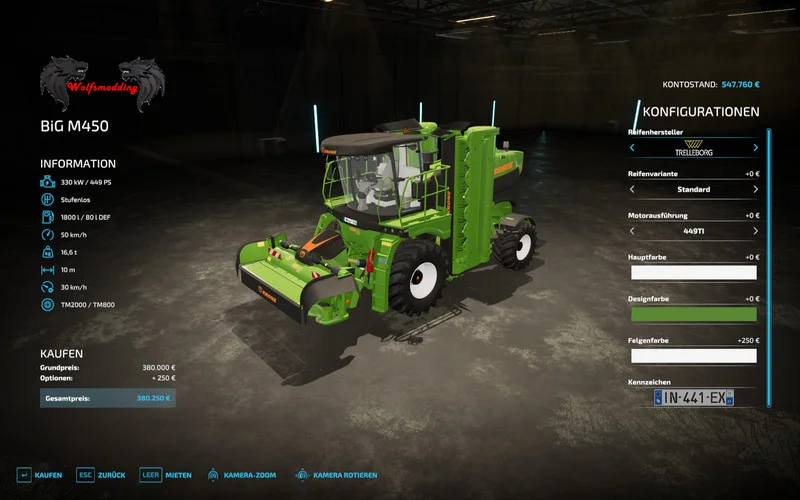 Big M V1.0 FS22 FS22 Mod Free Download