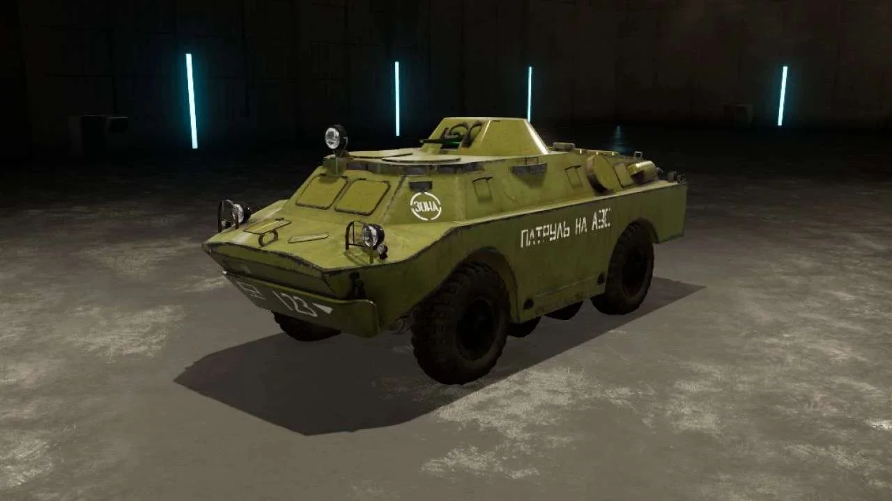 BRDM – 2 v1.0 FS22 FS22 Mod Free Download