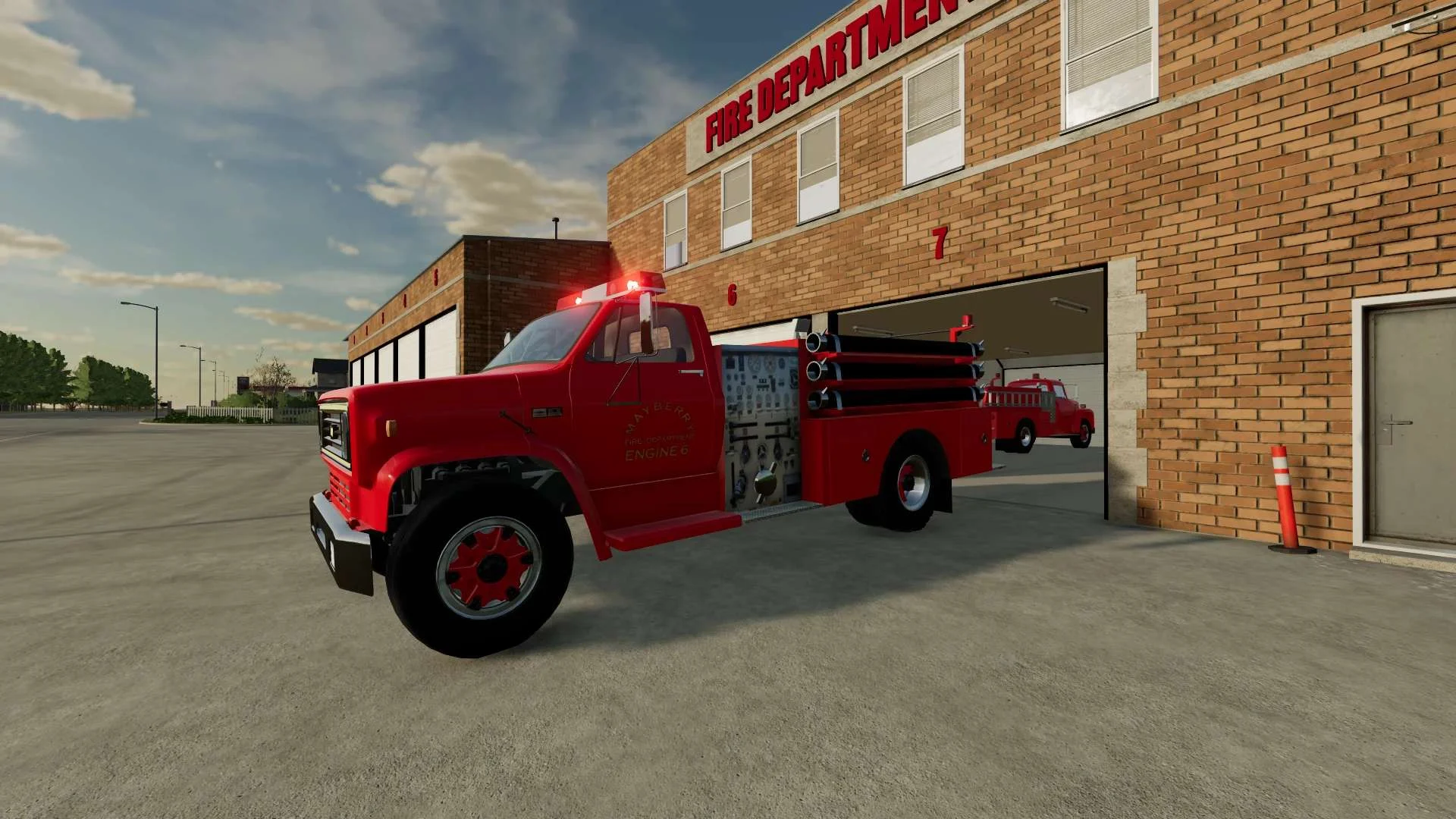 C70 Fire Engine v1.0 FS22 FS22 Mod Free Download
