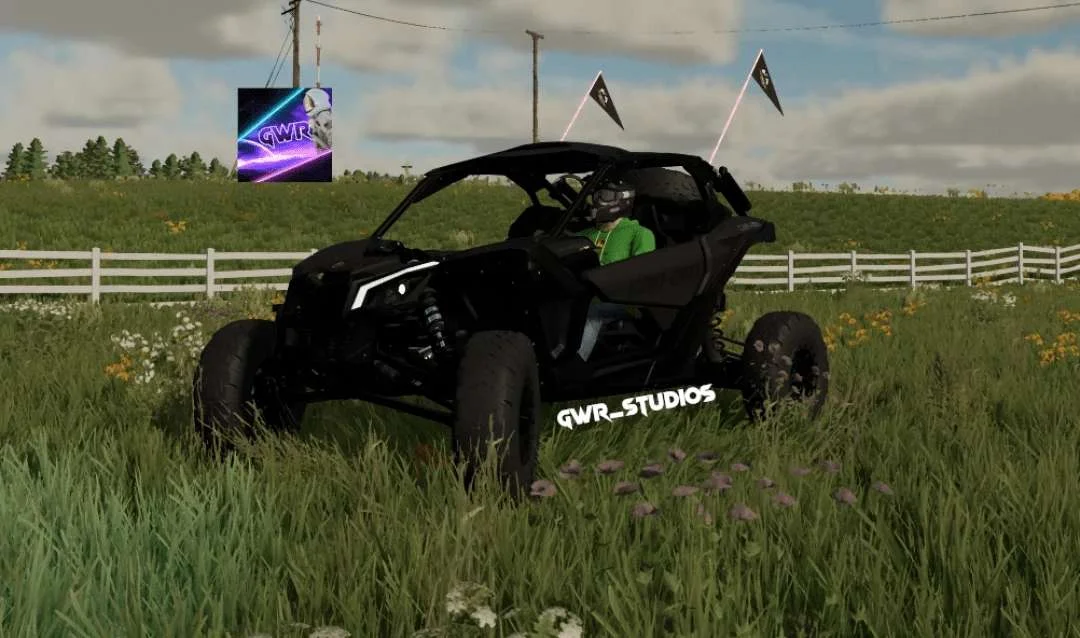 CAN AM Maverick whips converted v1.0 FS22 FS22 Mod Free Download
