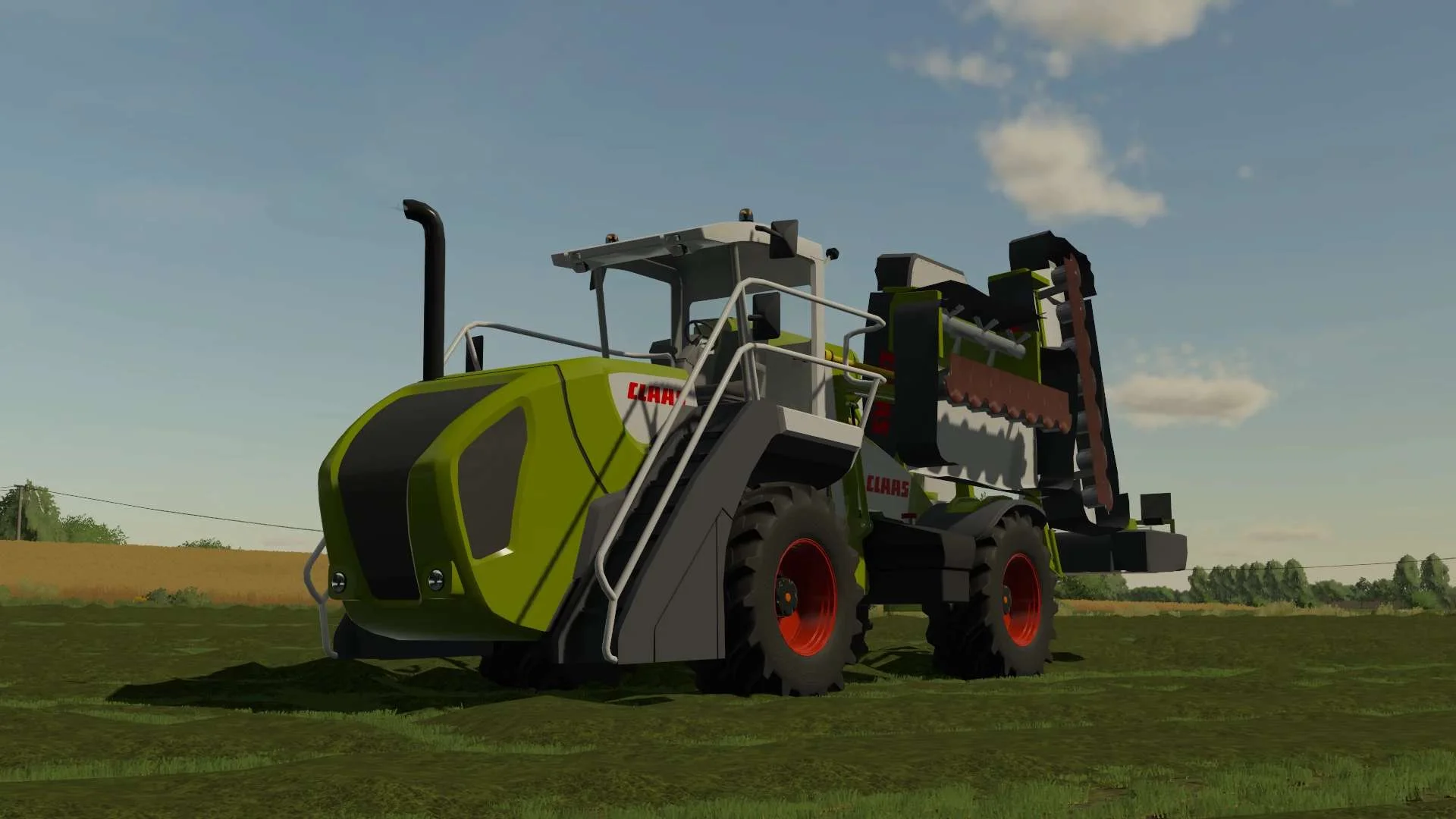 Claas Couger v1.0 FS22 FS22 Mod Free Download