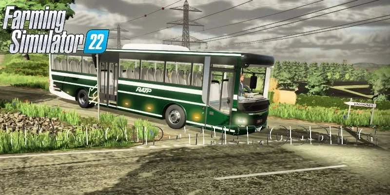 FARMING INTERCITY RATP v1.0 FS22 FS22 Mod Free Download
