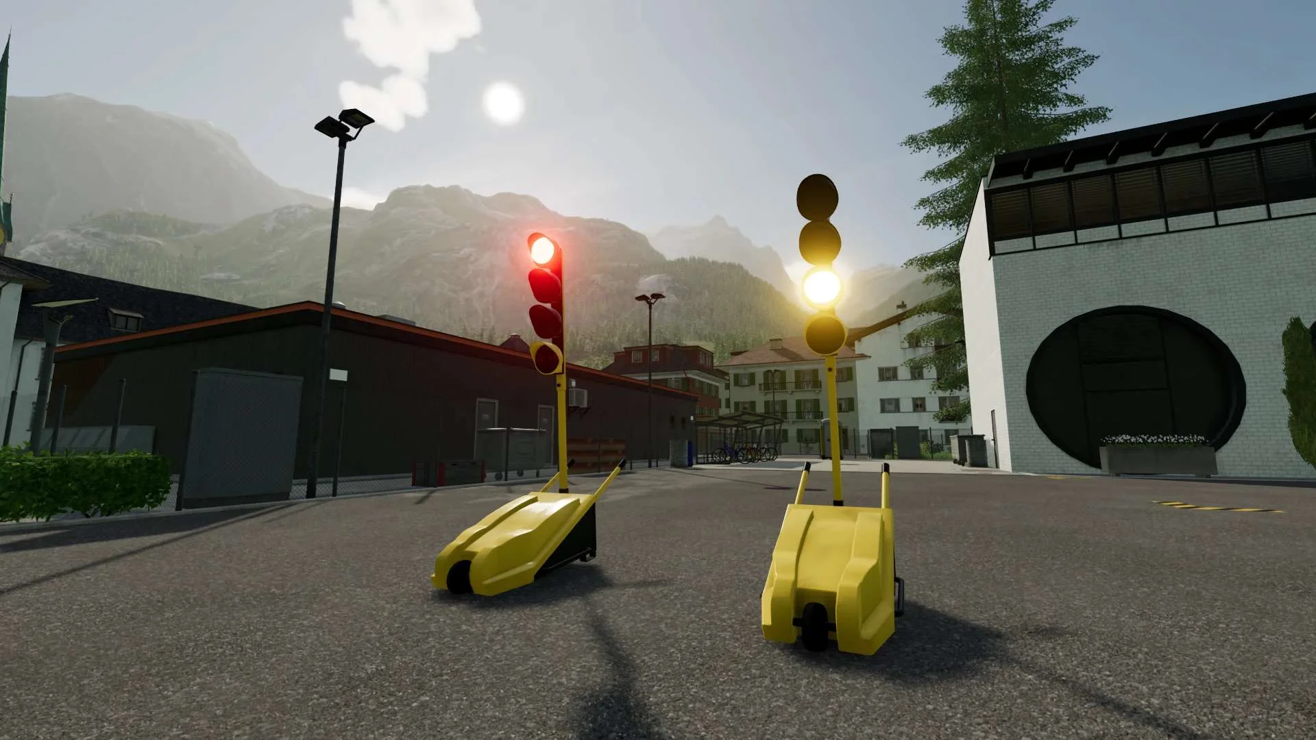 Feux de chantier Tricolore v1.0 FS22 FS22 Mod Free Download