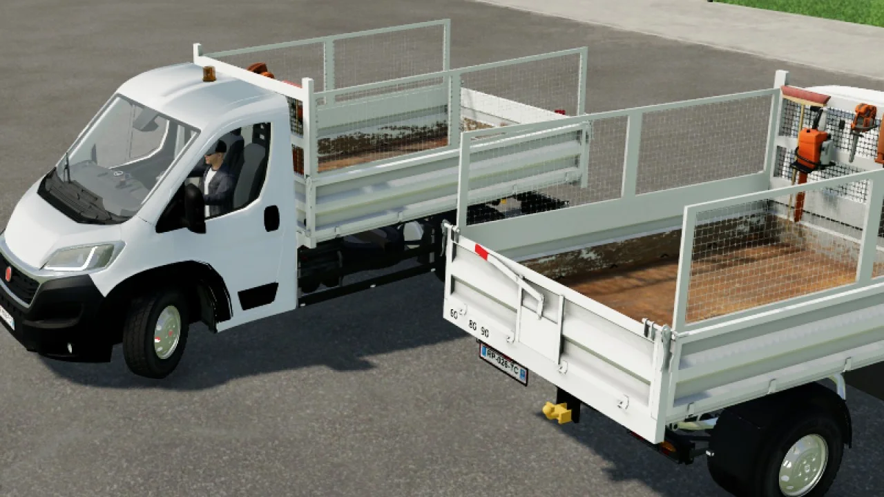 Fiat Ducato paysagiste V1.0 FS22 FS22 Mod Free Download
