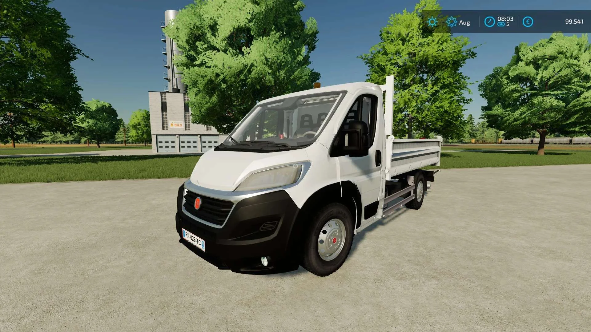 Fiat Ducato paysagiste v1.1 FS22 FS22 Mod Free Download