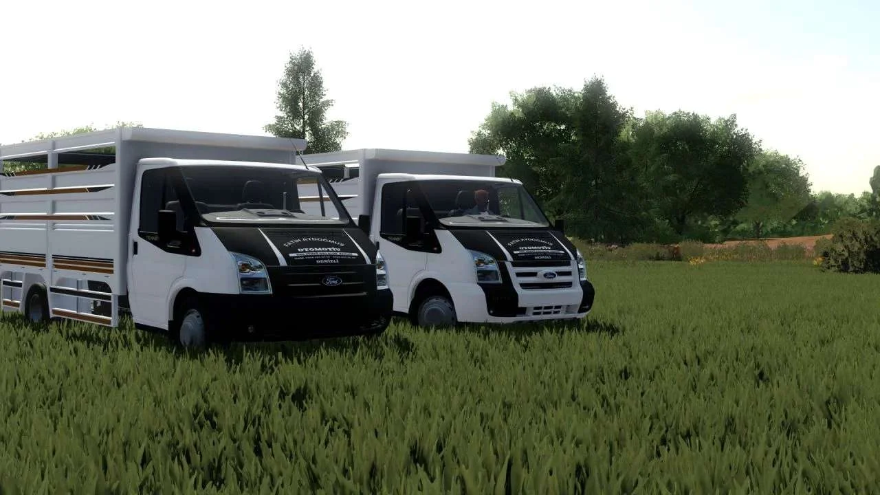 Ford Transit 2012 v1.0 FS22 FS22 Mod Free Download