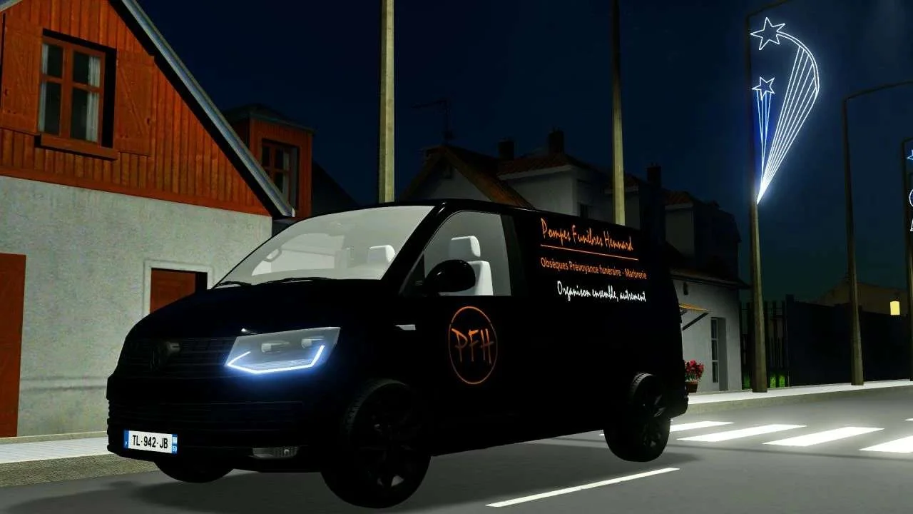 Fourgon Pompe Funebre v1.0 FS22 FS22 Mod Free Download