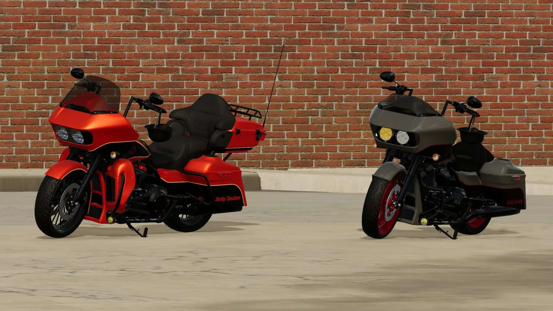 Harley Road Glide v1.0 FS22 FS22 Mod Free Download