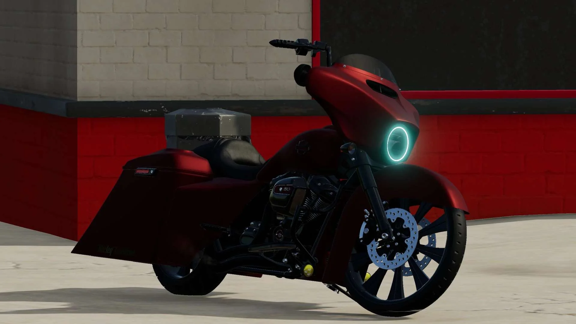 Harley Streetglide v1.0 FS22 FS22 Mod Free Download