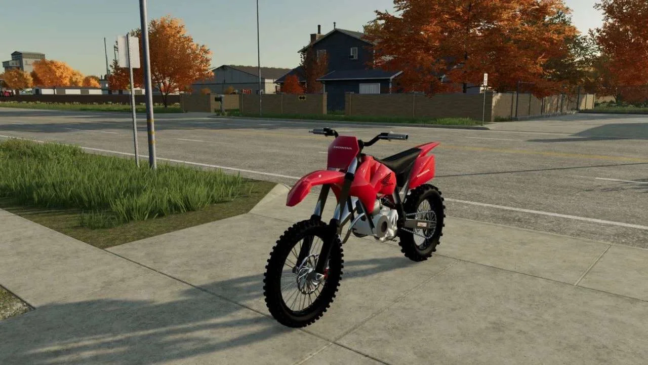 Honda Dirtbike v1.0 FS22 FS22 Mod Free Download