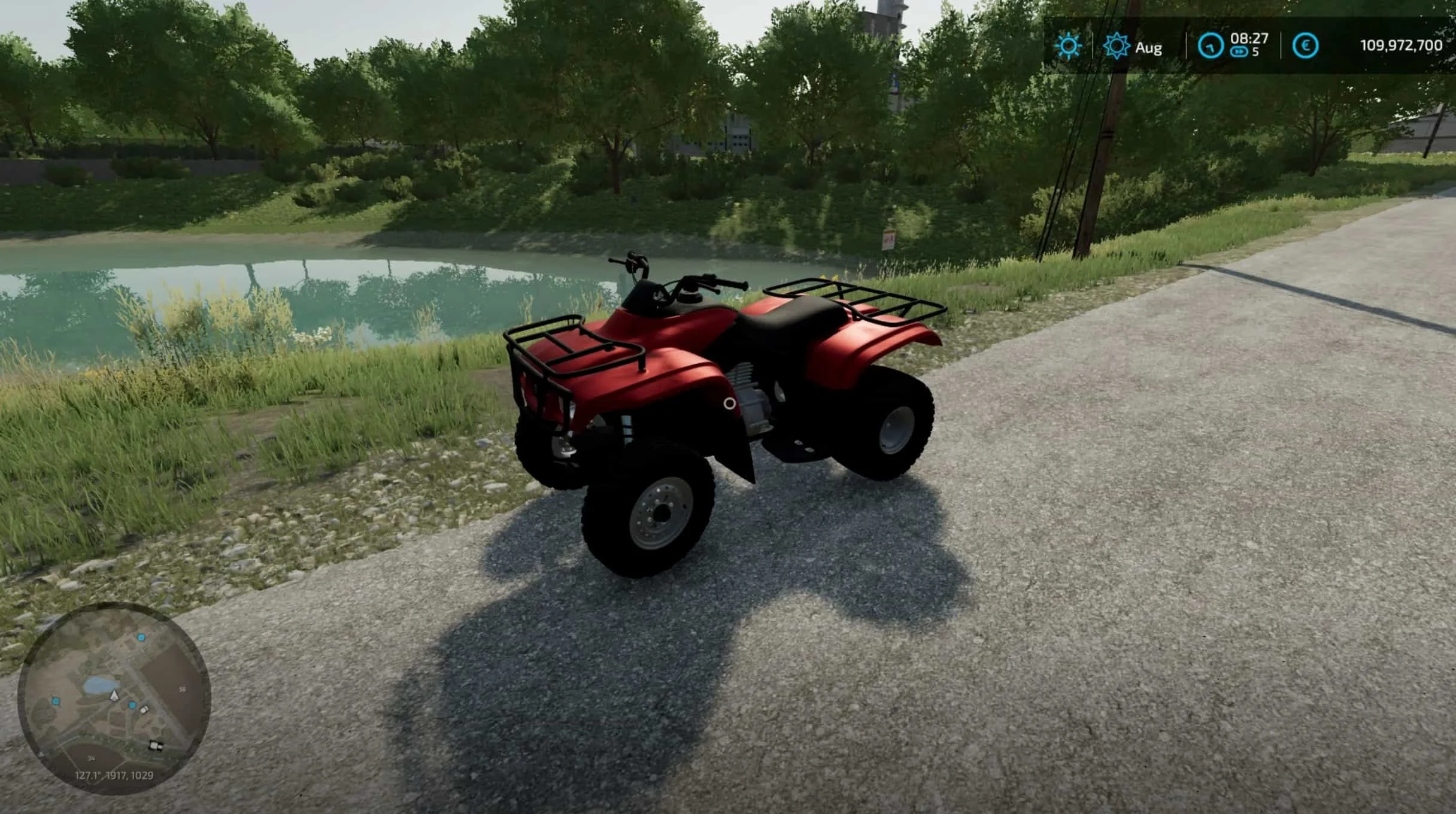 Honda Fourtrax v1.0 FS22 FS22 Mod Free Download