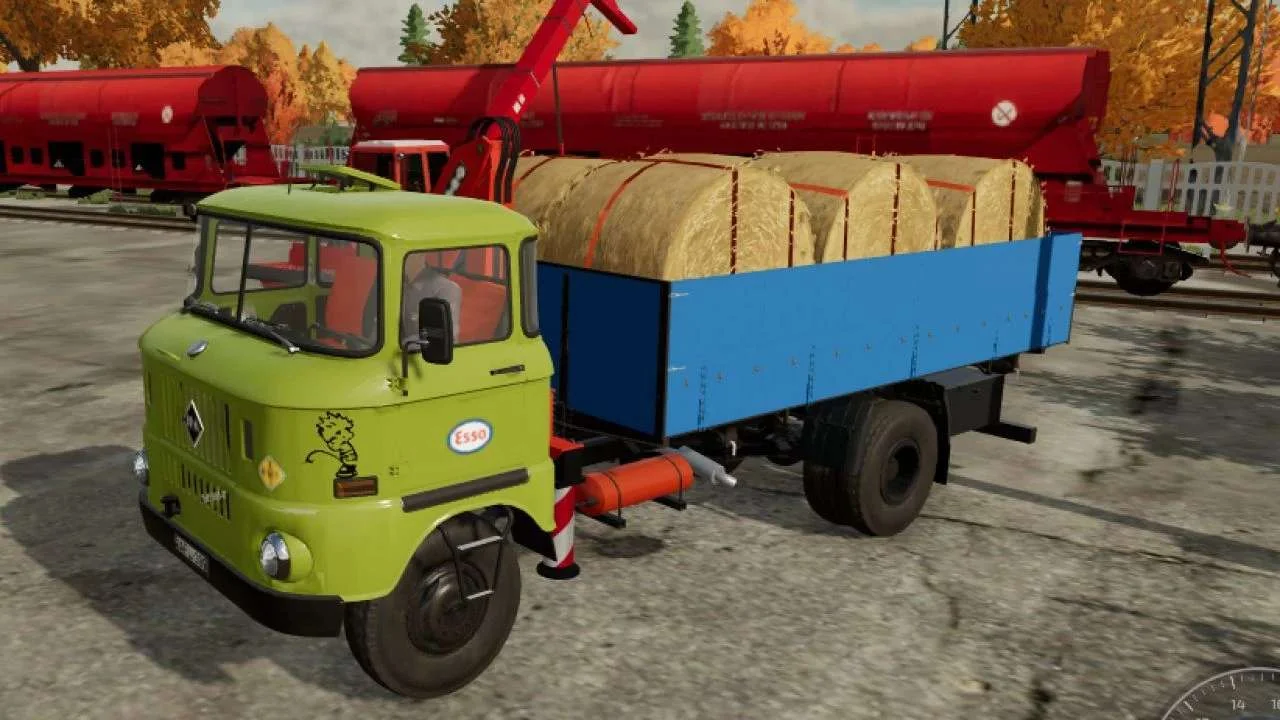IFA W50 + KCR (IC) v1.0.0.1 FS22 FS22 Mod Free Download