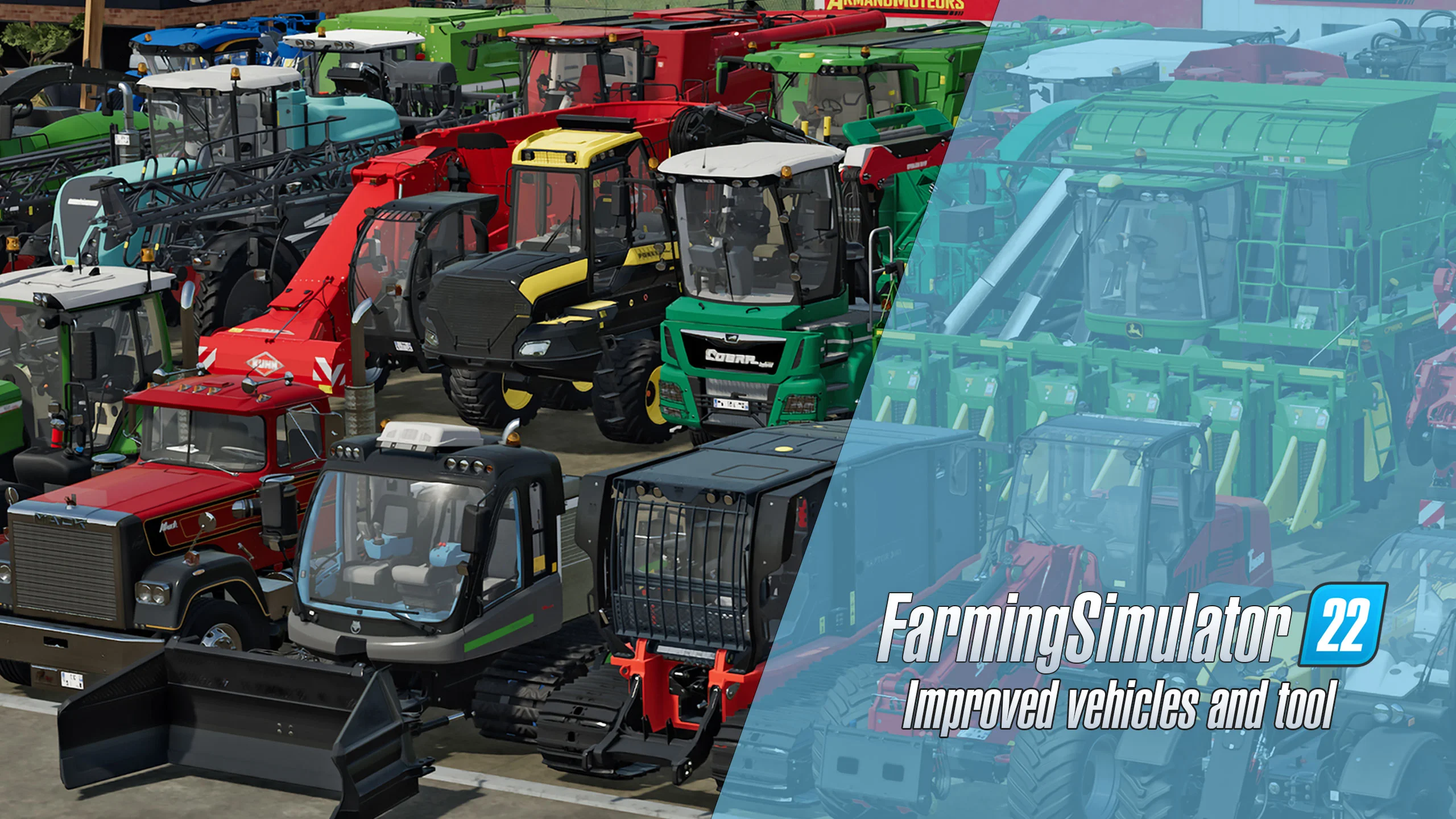 Improved vehicles and tools in Farming Simulator 22 FS22 Mod Free Download