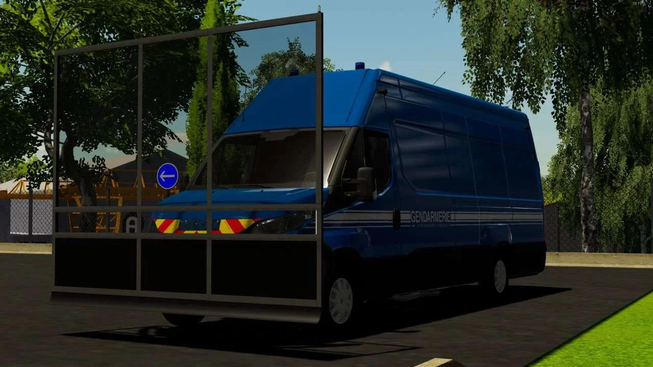 Iveco Daily Gendarmerie v1.0 FS22 FS22 Mod Free Download