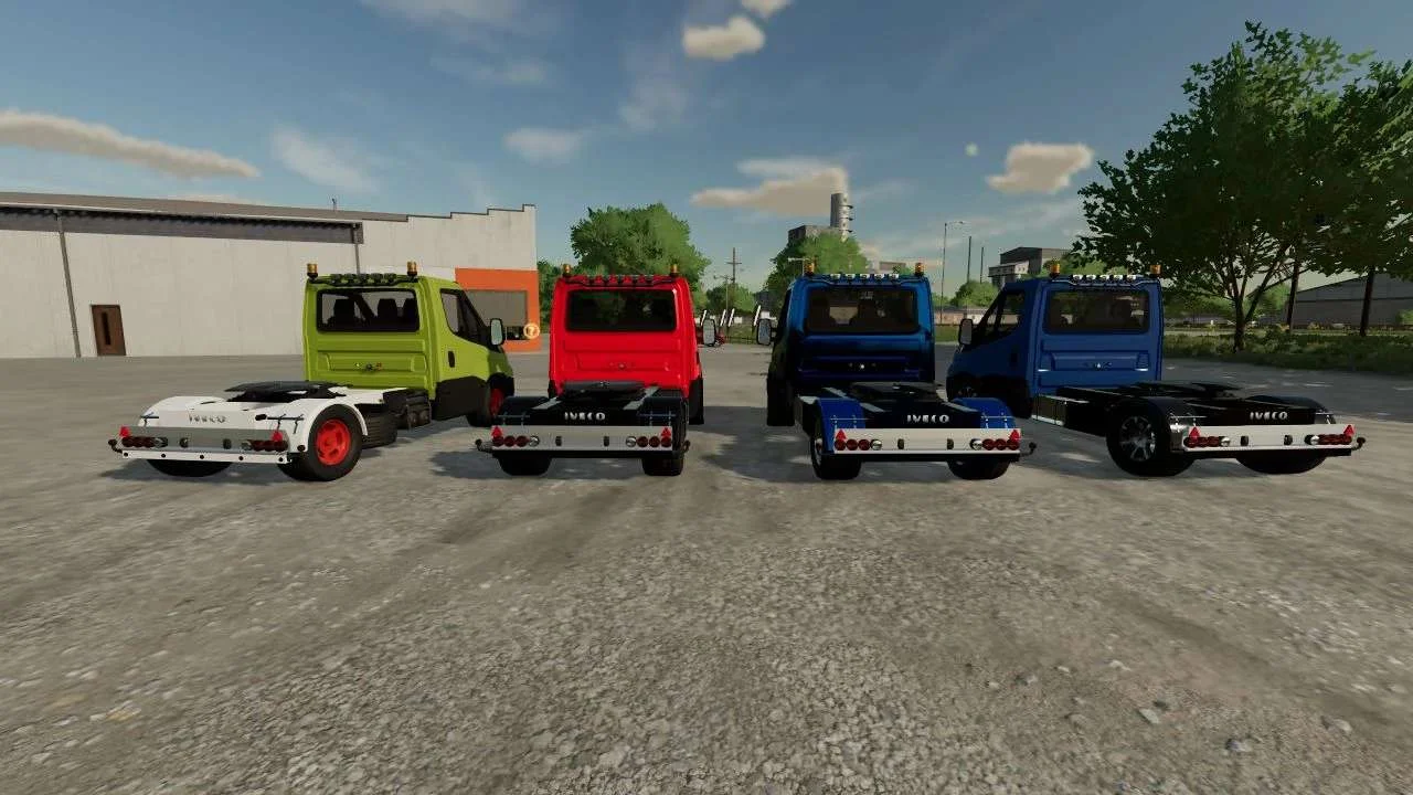 Iveco Daily VanTruck v1.0 FS22 FS22 Mod Free Download