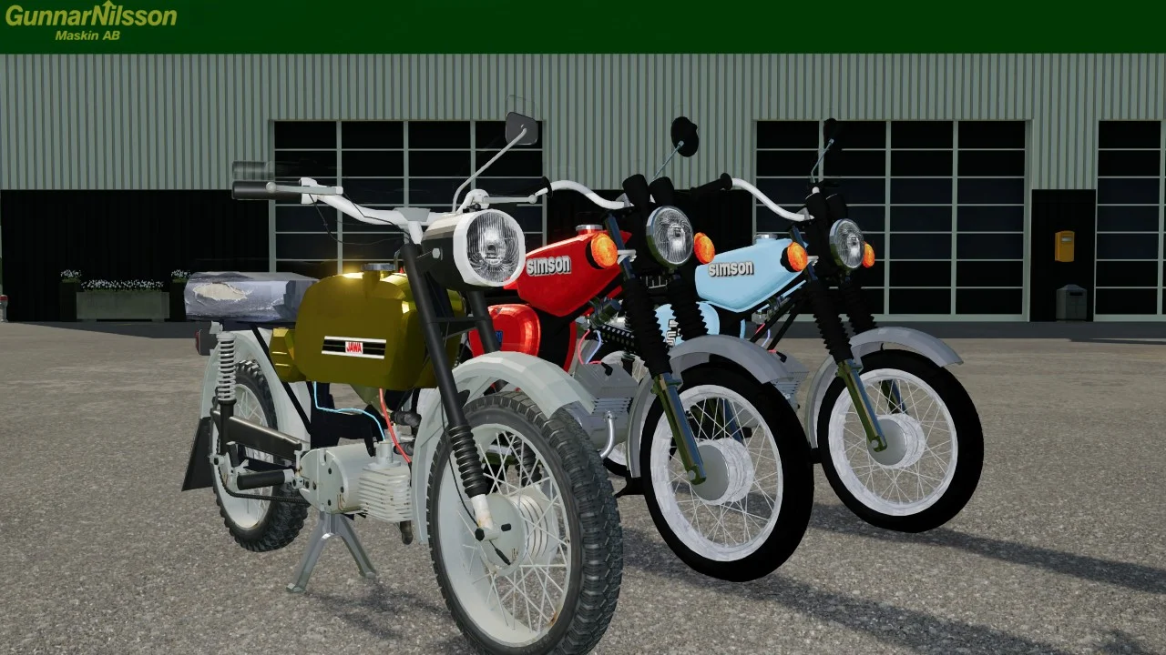 Jawa & Simson S51 V1.2.0.2 FS22 FS22 Mod Free Download