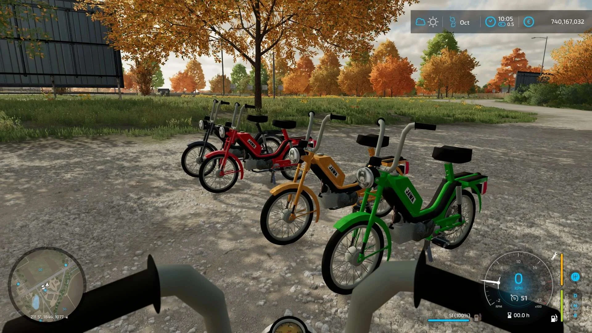 Jawa 210 v1.0 FS22 FS22 Mod Free Download