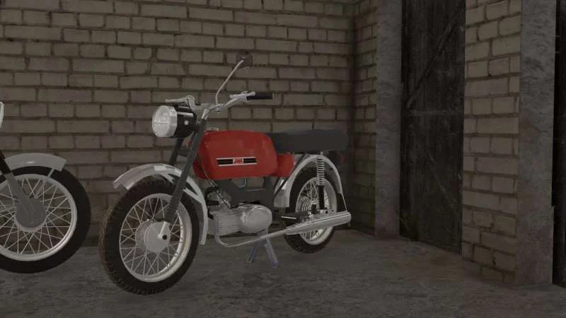 Jawa Mustang 50 v1.0 FS22 FS22 Mod Free Download
