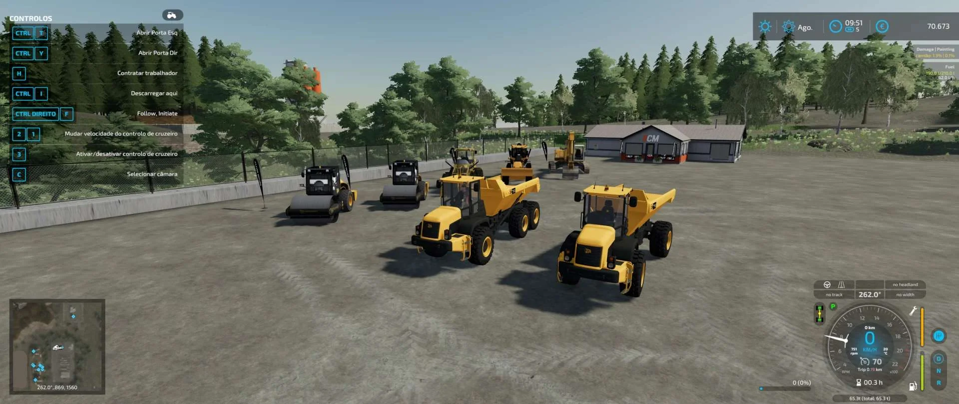JCB Dumper Pack 718 and 722 v1.0 FS22 FS22 Mod Free Download
