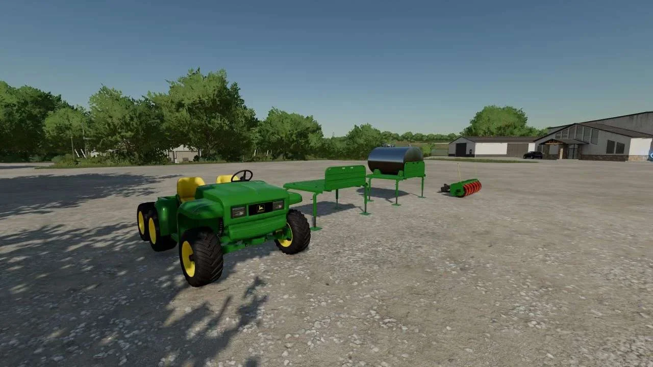 John Deere Gator Pack v1.1 FS22 FS22 Mod Free Download